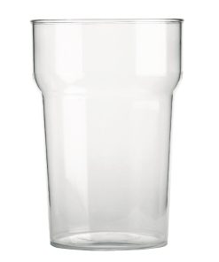 BBP Polycarbonate Nonic Pint Glasses 570ml CE Marked (Pack of 48) (CC564)