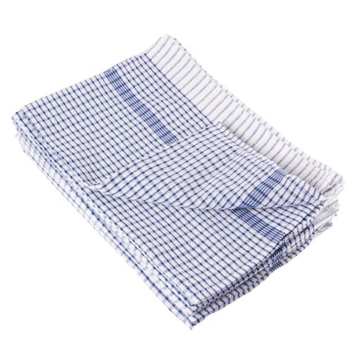 Vogue Wonderdry Blue Tea Towels (Pack of 10) (CC596)