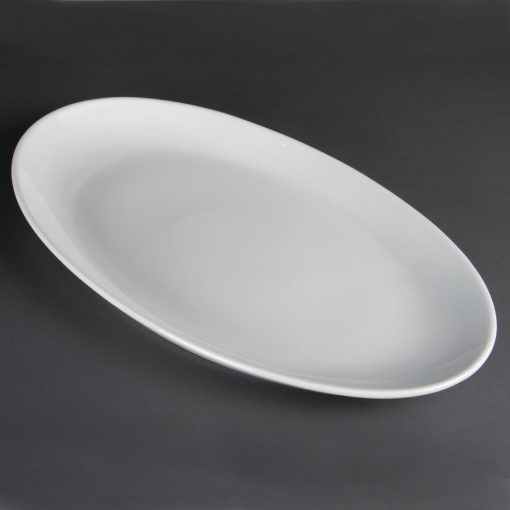 Olympia French Deep Oval Plates 500mm (CC892)