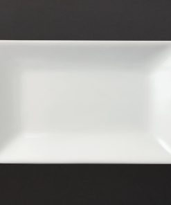 Olympia Serving Rectangular Platters 200x 130mm (Pack of 6) (CC893)