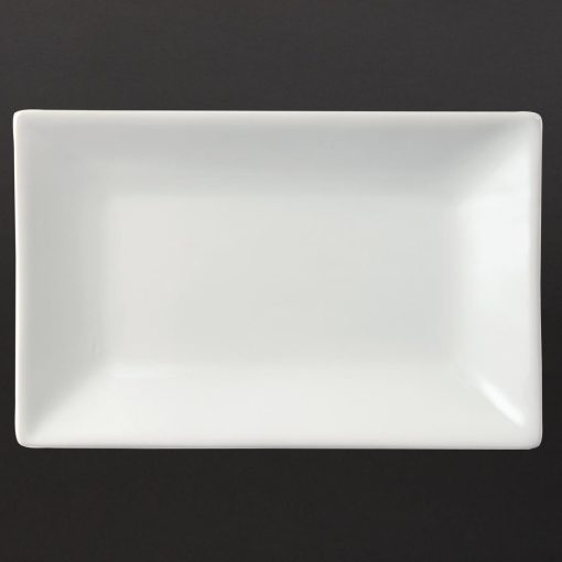 Olympia Serving Rectangular Platters 200x 130mm (Pack of 6) (CC893)