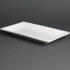 Olympia Serving Rectangular Platters 250x 150mm (Pack of 4) (CC894)