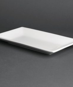Olympia Serving Rectangular Platters 250x 150mm (Pack of 4) (CC894)