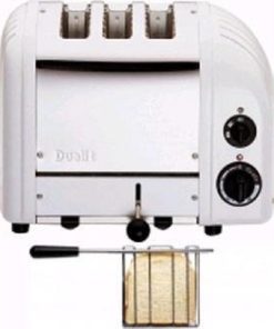 Dualit 2 + 1 Combi Vario 3 Slice Toaster White 31216 (CD352)