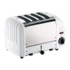 Dualit 2 x 2 Combi Vario 4 Slice Toaster White 42177 (CD364)