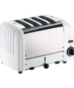 Dualit 2 x 2 Combi Vario 4 Slice Toaster White 42177 (CD364)