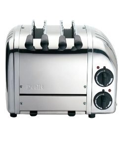 Dualit 2 Slice Vario Sandwich Toaster Polished Finish 21056 (CD367)