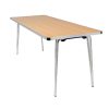 Gopak Contour Folding Table Oak 6ft (CD583)