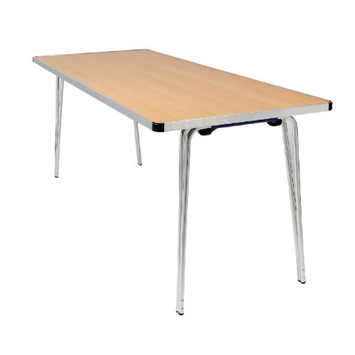 Gopak Contour Folding Table Oak 6ft (CD583)