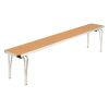 Gopak Contour Stacking Bench Oak Effect 6ft (CD585)