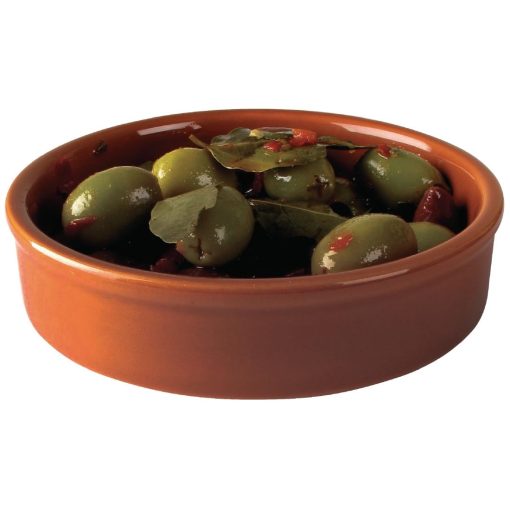 Olympia Rustic Mediterranean Large Dishes 134mm (Pack of 6) (CD741)