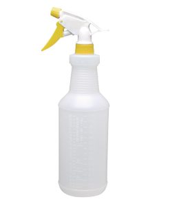 Jantex Colour-Coded Trigger Spray Bottle Yellow 750ml (CD816)