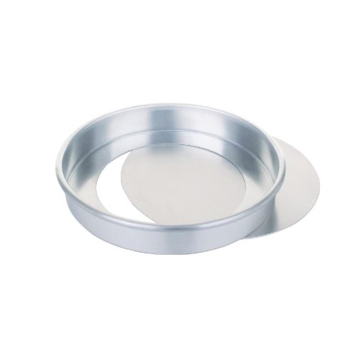 Aluminium Sandwich Cake Tin With Removable Base 230mm (CE019)