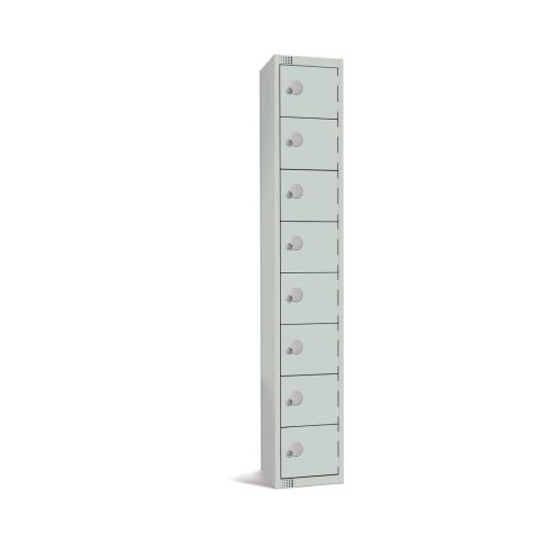 Elite Eight Door Manual Combination Locker Locker Grey (CE105-CL)