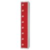 Elite Eight Door Electronic Combination Locker Red (CE108-EL)
