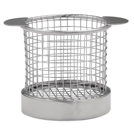 Olympia Chip basket Round with Ears 80mm (CE149)