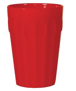 Kristallon Polycarbonate Tumblers Red 142ml (Pack of 12) (CE273)