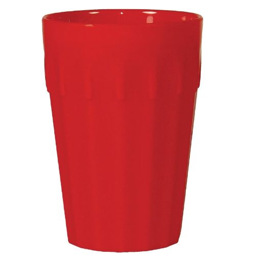 Kristallon Polycarbonate Tumblers Red 142ml (Pack of 12) (CE273)