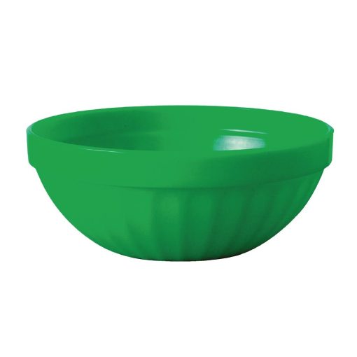 Kristallon Polycarbonate Bowls Green 102mm (Pack of 12) (CE275)