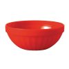 Kristallon Polycarbonate Bowls Red 102mm (Pack of 12) (CE277)