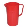 Kristallon Polycarbonate Jug Red 1.4Ltr (CE281)