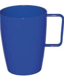 Kristallon Polycarbonate Handled Beakers Blue 284ml (Pack of 12) (CE288)
