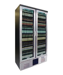 Gamko Maxiglass 2 Glass Door 500Ltr Bottle Cooler Cabinet MG2/500GCS (CE566)