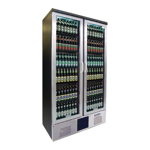 Gamko Maxiglass 2 Glass Door 500Ltr Bottle Cooler Cabinet MG2/500GCS (CE566)