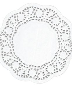 Fiesta Round Paper Doilies 165mm (Pack of 250) (CE991)