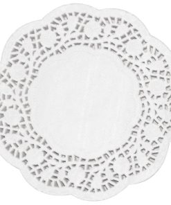 Fiesta Round Paper Doilies 240mm (Pack of 250) (CE992)