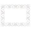 Fiesta Rectangular Paper Doilies 400mm (Pack of 250) (CE994)