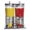 APS Stainless Steel Juice Dispenser Double (CF066)