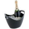 APS Black Acrylic Wine And Champagne Bucket (CF312)
