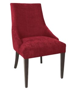 Bolero Dark Red Finesse Dining Chairs (Pack of 2) (CF368)