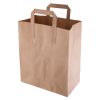 Fiesta Green Recycled Brown Paper Carrier Bags Medium (Pack of 250) (CF591)