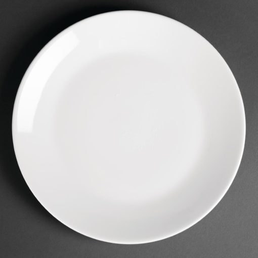Royal Porcelain Classic White Coupe Plates 210mm (Pack of 12) (CG003)
