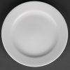 Royal Porcelain Classic White Wide Rim Plates 210mm (Pack of 12) (CG007)