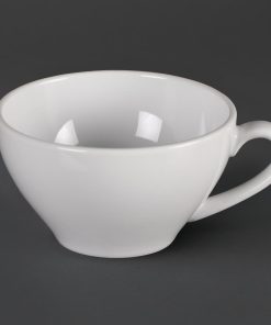 Royal Porcelain Classic White Tea Cups 180ml (Pack of 12) (CG024)