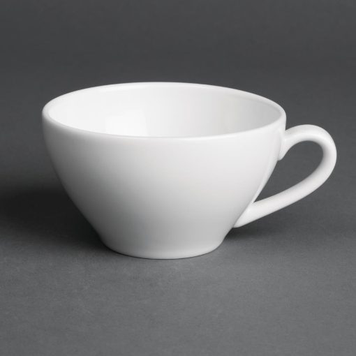 Royal Porcelain Classic White Tea Cups 230ml (Pack of 12) (CG028)