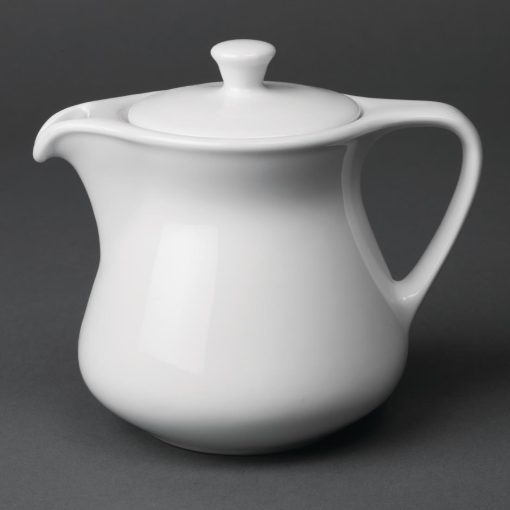 Royal Porcelain Classic White Teapots 300ml (Pack of 12) (CG039)