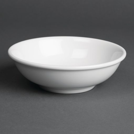 Royal Porcelain Classic White Cereal Bowls 140mm (Pack of 12) (CG055)