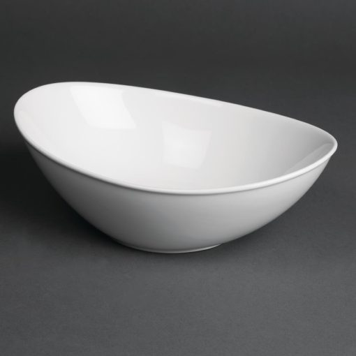 Royal Porcelain Classic White Salad Bowls 200mm (Pack of 6) (CG060)