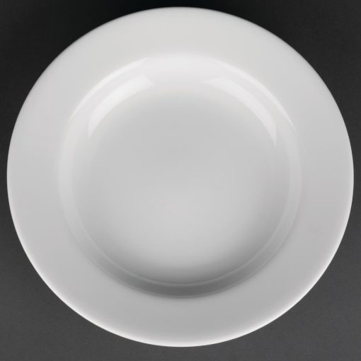 Royal Porcelain Classic White Soup Plates 235mm (Pack of 12) (CG062)