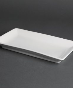 Royal Porcelain Kana Rectangular Dishes 230x 135mm (Pack of 12) (CG087)