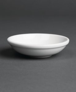 Royal Porcelain Kana Thick Sauce Dishes 85mm (Pack of 60) (CG116)