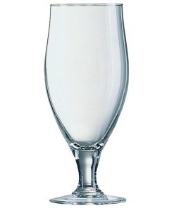 Arcoroc Cervoise Stemmed 2/3 Pint Beer Glasses 380ml CE Marked (Pack of 24) (CG153)