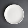 Olympia Cafe Coupe Plate White 205mm (Pack of 12) (CG353)