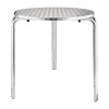 Bolero Round Stainless Steel Bistro Table 700mm (CG836)
