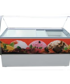 Crystal Venus Elegante 13 Pan Ice Cream Display Counter VenusEle56 (CK646)