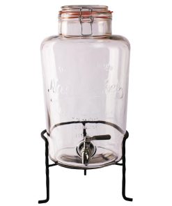 Olympia Nantucket Style Drink Dispenser with Wire Stand 8.5Ltr (CK939)